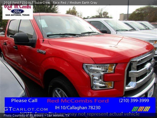 2016 Ford F150 XLT SuperCrew in Race Red