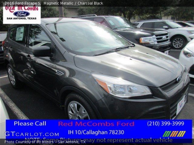 2016 Ford Escape S in Magnetic Metallic