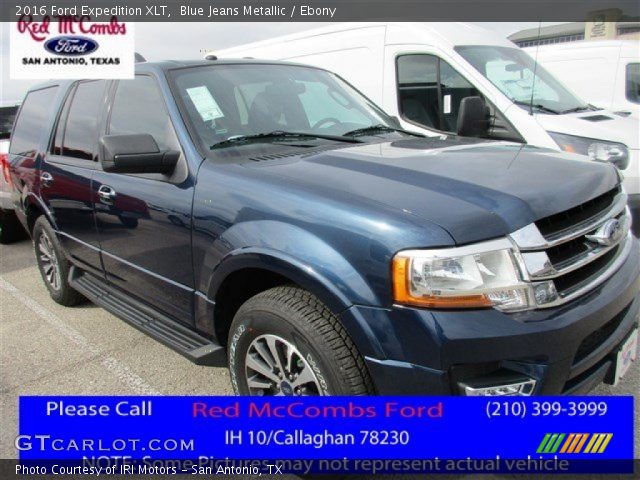 2016 Ford Expedition XLT in Blue Jeans Metallic