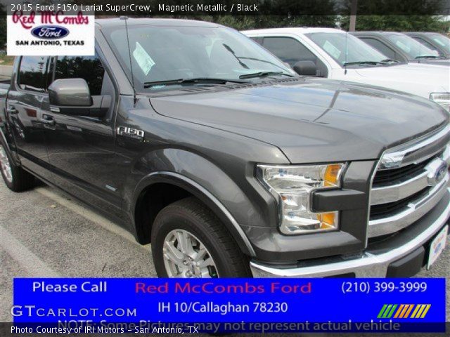 2015 Ford F150 Lariat SuperCrew in Magnetic Metallic