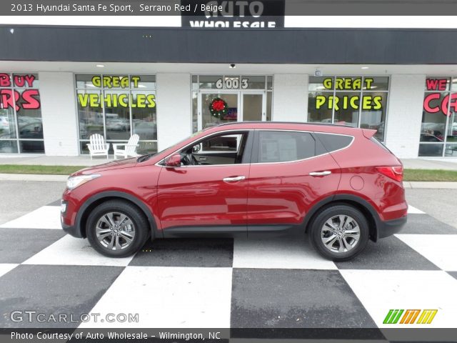 2013 Hyundai Santa Fe Sport in Serrano Red