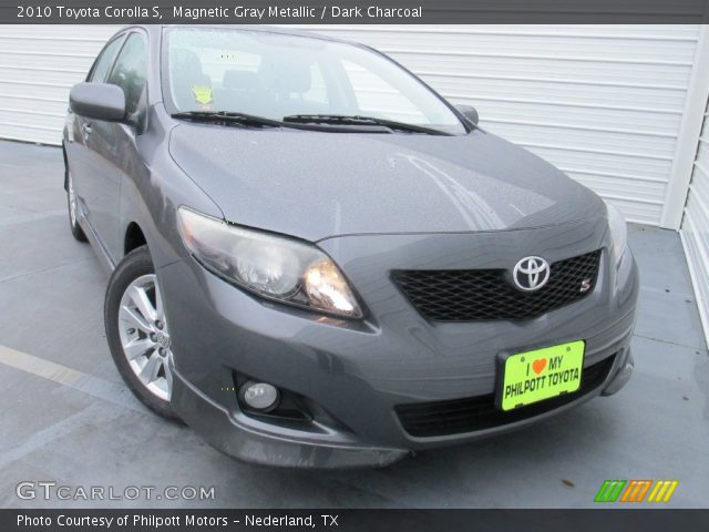 2010 Toyota Corolla S in Magnetic Gray Metallic