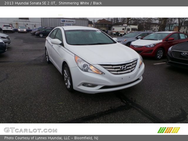 2013 Hyundai Sonata SE 2.0T in Shimmering White