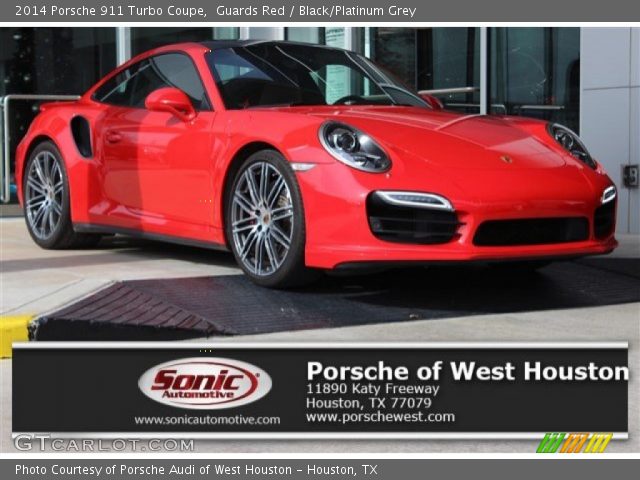 2014 Porsche 911 Turbo Coupe in Guards Red