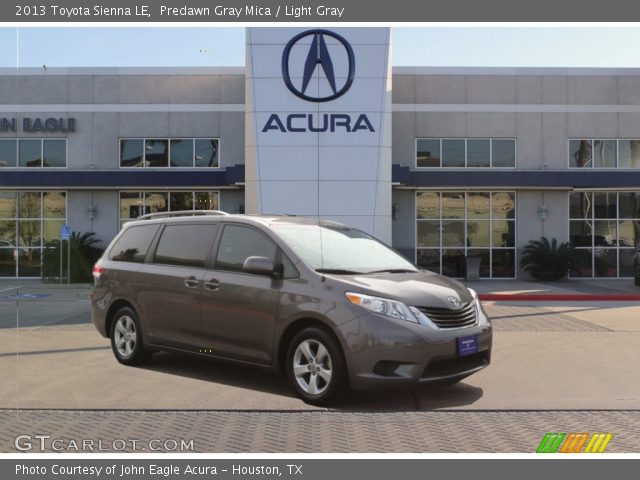 2013 Toyota Sienna LE in Predawn Gray Mica