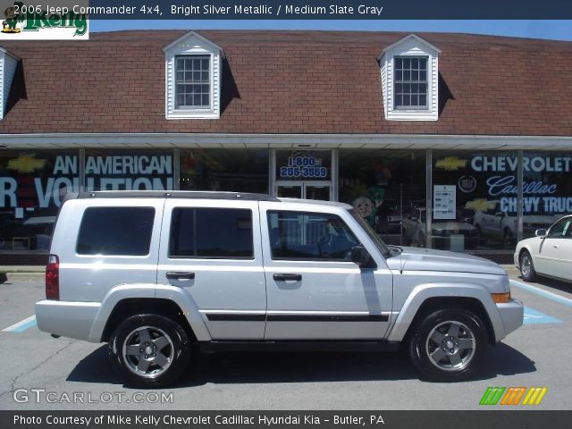 2006 Jeep Commander 4x4 in Bright Silver Metallic