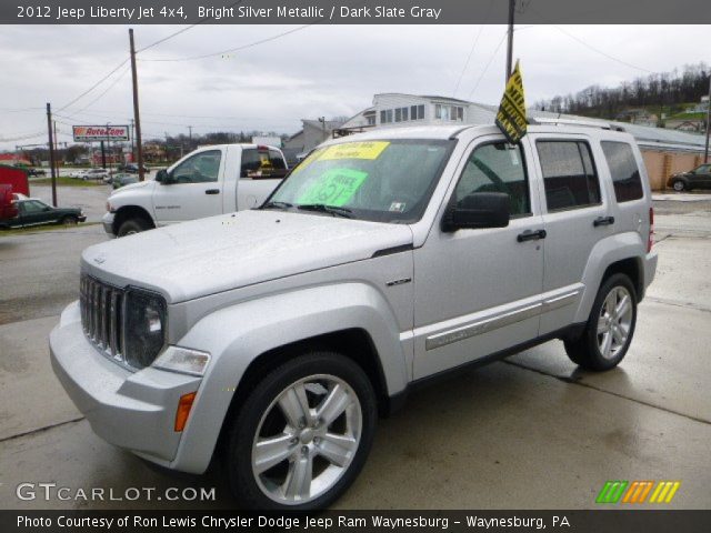 2012 Jeep Liberty Jet 4x4 in Bright Silver Metallic