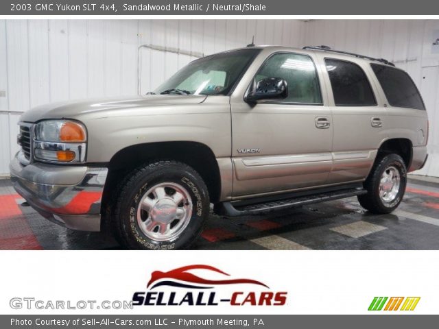 2003 GMC Yukon SLT 4x4 in Sandalwood Metallic