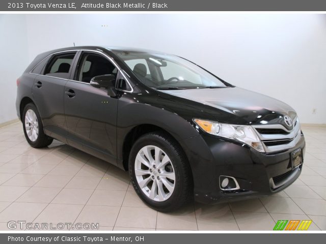 2013 Toyota Venza LE in Attitude Black Metallic