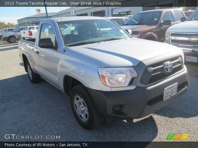 2013 Toyota Tacoma Regular Cab in Silver Streak Mica