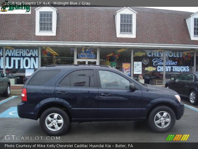 2008 Kia Sorento LX 4x4 in Midnight Blue