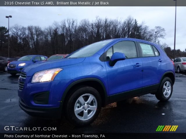 2016 Chevrolet Trax LS AWD in Brilliant Blue Metallic