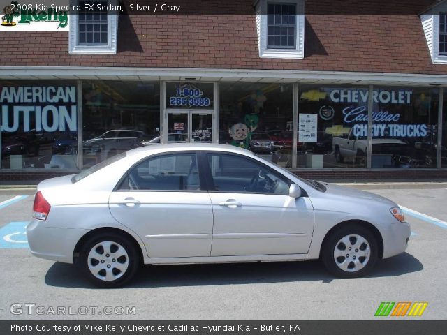 2008 Kia Spectra EX Sedan in Silver