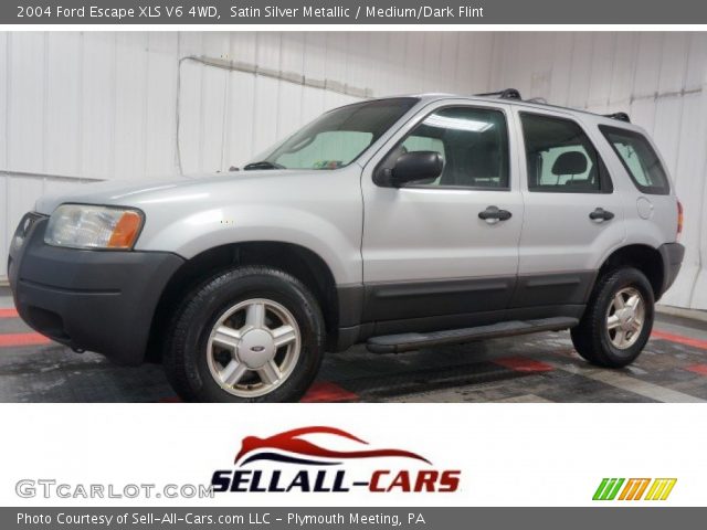 2004 Ford Escape XLS V6 4WD in Satin Silver Metallic