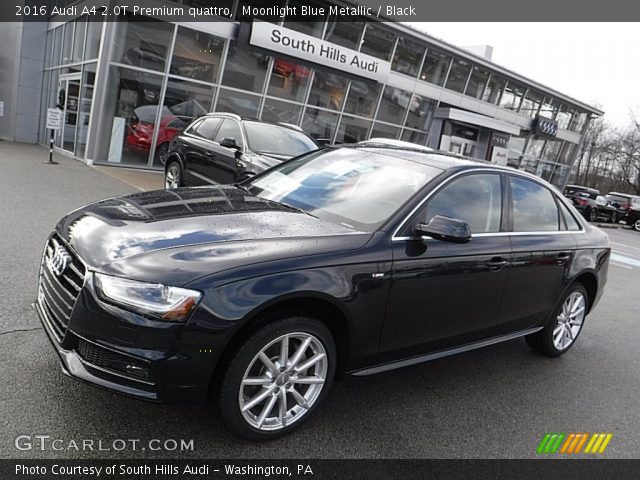 2016 Audi A4 2.0T Premium quattro in Moonlight Blue Metallic