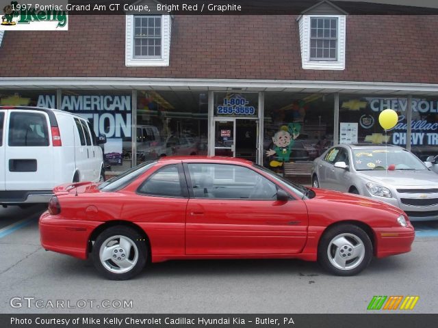 1997 Pontiac Grand Am GT Coupe in Bright Red