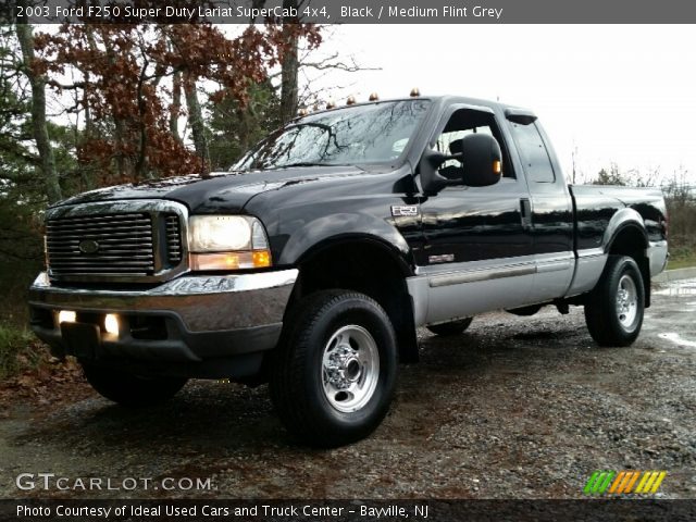 2003 Ford F250 Super Duty Lariat SuperCab 4x4 in Black