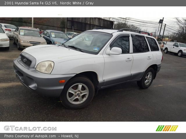 2001 Hyundai Santa Fe GLS V6 in Nordic White