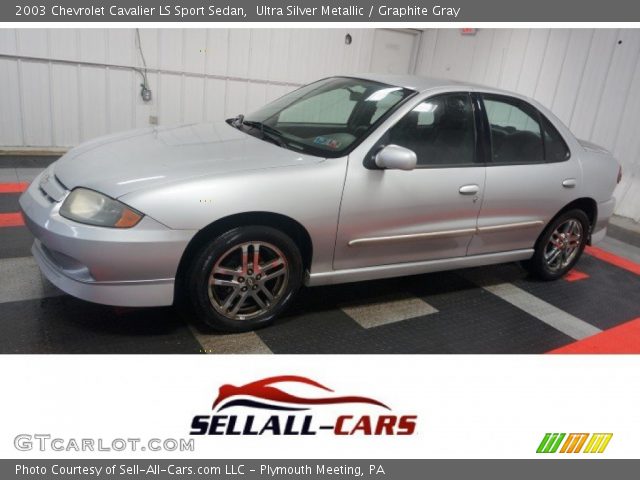 2003 Chevrolet Cavalier LS Sport Sedan in Ultra Silver Metallic