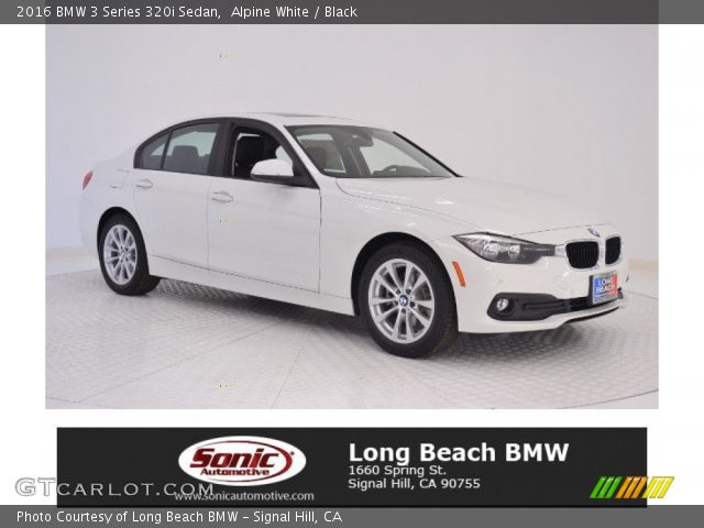 2016 BMW 3 Series 320i Sedan in Alpine White