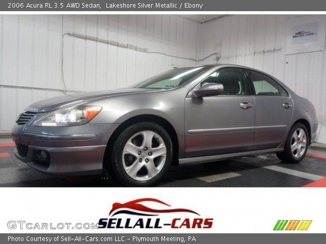 2006 Acura RL 3.5 AWD Sedan in Lakeshore Silver Metallic