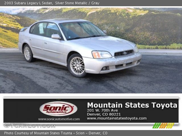 2003 Subaru Legacy L Sedan in Silver Stone Metallic