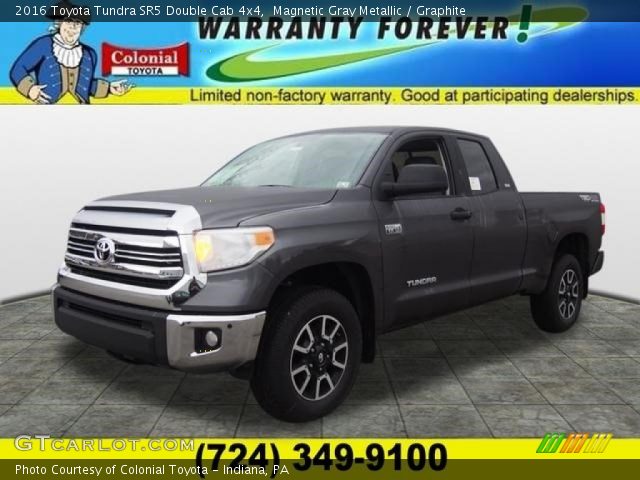 2016 Toyota Tundra SR5 Double Cab 4x4 in Magnetic Gray Metallic