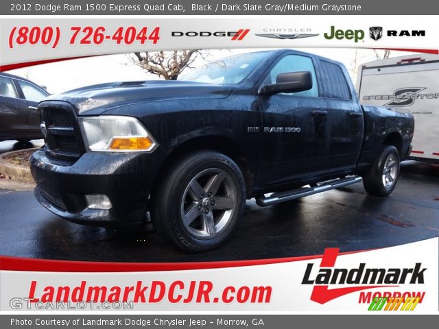 2012 Dodge Ram 1500 Express Quad Cab in Black