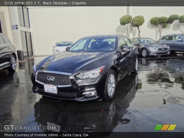 2015 Infiniti Q50 3.7 in Black Obsidian