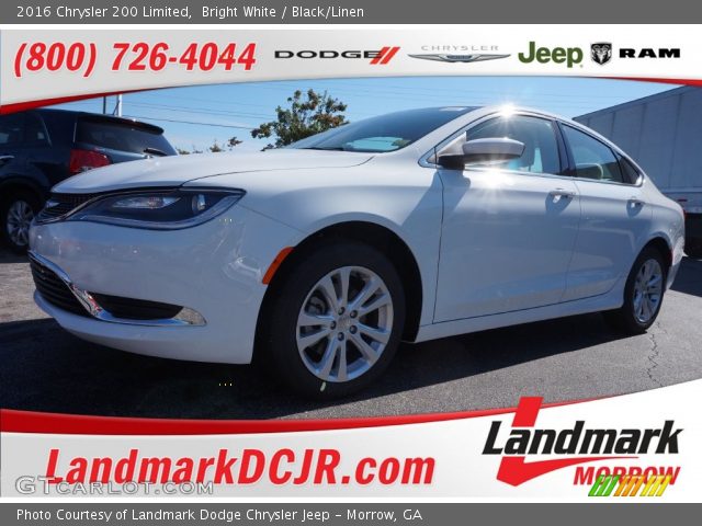 2016 Chrysler 200 Limited in Bright White