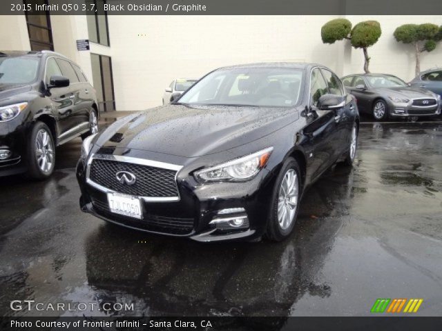 2015 Infiniti Q50 3.7 in Black Obsidian