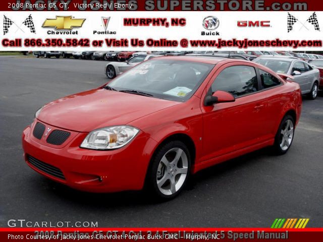 2008 Pontiac G5 GT in Victory Red