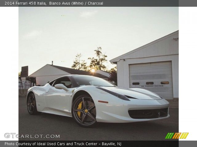 2014 Ferrari 458 Italia in Bianco Avus (White)