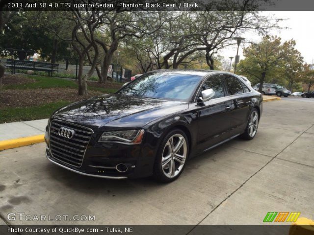 2013 Audi S8 4.0 TFSI quattro Sedan in Phantom Black Pearl