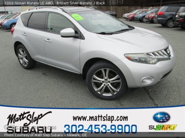 2009 Nissan Murano LE AWD in Brilliant Silver Metallic
