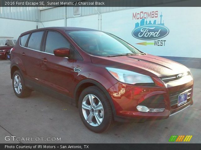 2016 Ford Escape SE in Sunset Metallic