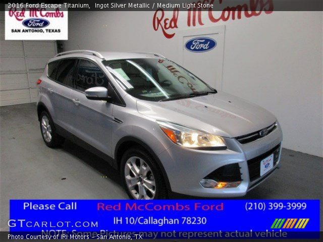 2016 Ford Escape Titanium in Ingot Silver Metallic