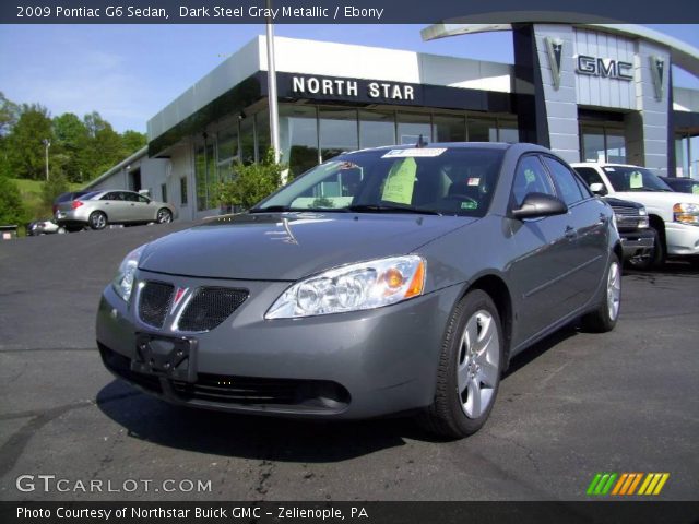 2009 Pontiac G6 Sedan in Dark Steel Gray Metallic