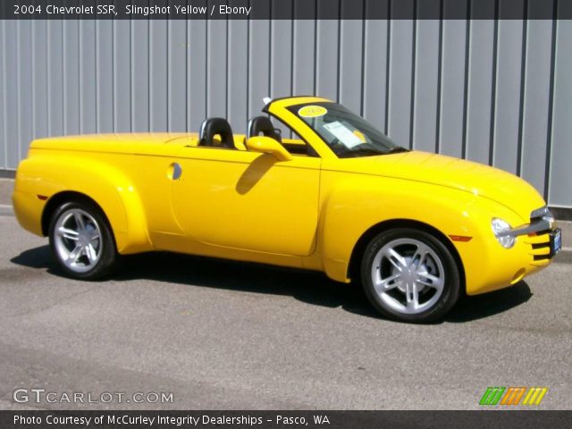2004 Chevrolet SSR  in Slingshot Yellow