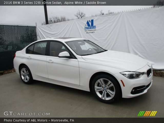 2016 BMW 3 Series 328i xDrive Sedan in Alpine White