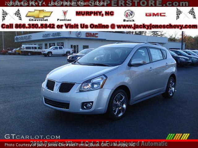 2009 Pontiac Vibe 2.4 in Liquid Platinum Metallic