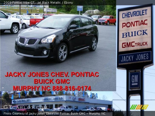 2009 Pontiac Vibe GT in Jet Black Metallic