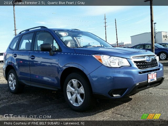 2016 Subaru Forester 2.5i in Quartz Blue Pearl