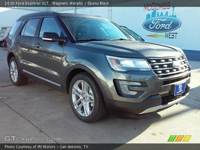2016 Ford Explorer XLT in Magnetic Metallic