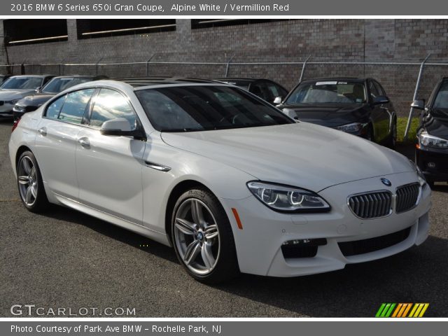 2016 BMW 6 Series 650i Gran Coupe in Alpine White