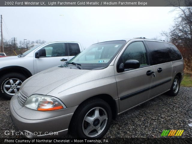 2002 Ford Windstar LX in Light Parchment Gold Metallic