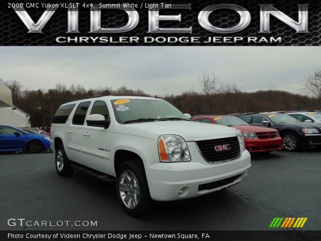 2008 GMC Yukon XL SLT 4x4 in Summit White