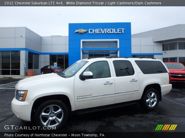 2012 Chevrolet Suburban LTZ 4x4 in White Diamond Tricoat