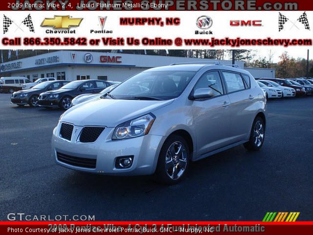 2009 Pontiac Vibe 2.4 in Liquid Platinum Metallic