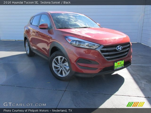 2016 Hyundai Tucson SE in Sedona Sunset